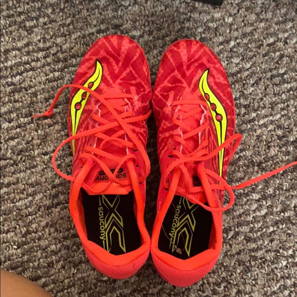 HAVOK XC SPIKES SAUCONY size 8.5 US